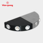 Bộ đèn led hắt tường Điện Quang ĐQ LEDWL11 06727 ( 6W, Warmwhite )