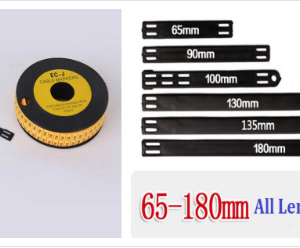 MS-130 Thẻ đeo đánh dấu cáp điện, thẻ đeo 20 số.
