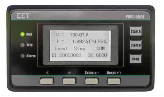 Rơ le kỹ thuật số bảo vệ động cơ CET PMC-550 J