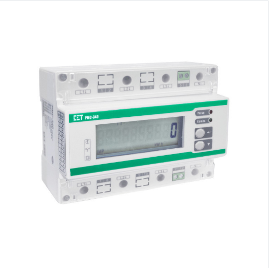 Đồng hồ đa năng 3Phase loại thanh gài DIN CET PMC-340a