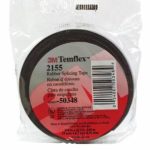 Băng Keo Cao Su Tự Kết Dính, Cách Điện Hạ Thế 3M™ Temflex™ 2155, Màu Đen, 3/4 in x 22 ft