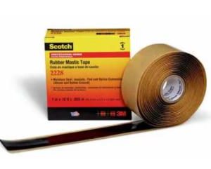 Băng Keo Cao Su Mastic Cách Điện Trung Thế, Quấn Bọc Busbar 3M™ Scotch® 2228, Màu Đen, 2 in x 10 ft