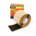 Băng Keo Cao Su Mastic Sửa Chữa Vỏ Cáp Điện 3M™ Scotch® 2234, Màu Đen, 2 in x 6 ft
