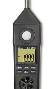 Máy đo nhiệt độ, độ ẩm, ánh sáng, tốc độ gió, độ ồn LUTRON LM-8102