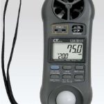 Máy đo nhiệt độ, gió, độ ẩm, ánh sáng LM-8010 (0- 20.000 Lux, 0.4~30 m/s, -100 ~ 1300°C) LUTRON