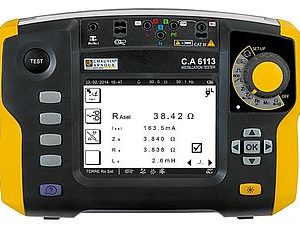 Máy kiểm tra lắp đặt điện C.A 6113 CHAUVIN ARNOUX